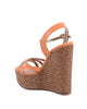 Intertwining Strap Platform Sandals - 38 EU