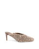 Plush Textured Mules with 5cm Heels - 39 EU