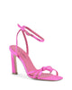 Satin High Heel Sandal - 37 EU