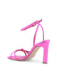 Satin High Heel Sandal - 38 EU