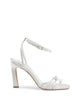 Satin High Heel Sandal - 36 EU