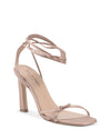 High Heel Sandals with Ankle Laces - 38 EU