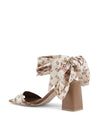 Silk Heeled Sandal - 36 EU