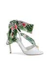 Silk Printed High Heel - 40 EU