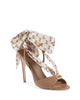 Silk Printed Stiletto Heel - 35 EU