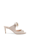 Grosgrain Bow Heel Mule - 36 EU