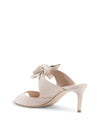 Grosgrain Bow Heel Mule - 36 EU