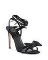 Satin Ankle-Lace Bow Sandal - 41 EU