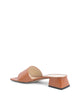 Leather  Sandals with 4cm Heel - 36 EU