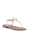 Leather Low Heel Sandals - 35 EU