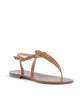 Tropical Print Leather Sandals - 375 EU