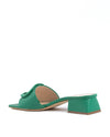 Leather Logo Mule Sandals - 38 EU