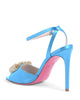 Satin Crystal Bow Sandal - 375 EU