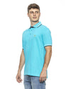 Light Blue Retro Polo Shirt - XL