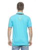 Light Blue Retro Polo Shirt - XL