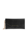 Leather Logo Clutch Bag - One Size