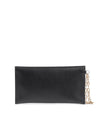 Leather Logo Clutch Bag - One Size