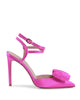 Dazzling Satin Evening Sandals - 40 EU