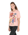 Powder Pink Cotton T-Shirt - 40 EU