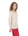 Cashmere Womens Square Neck Sweater - 44 EU