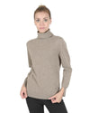 Premium Italian Cashmere Turtleneck Sweater - 38 EU