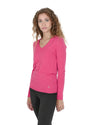 Cashmere Womens V Neck Sweater - 40 EU