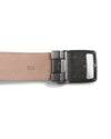 Adjustable Leather Belt - 105 cm