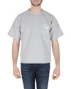 Grey Cotton T-Shirt from Italy - XL