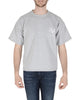 Grey Cotton T-Shirt from Italy - XL