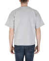 Grey Cotton T-Shirt from Italy - XL