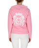 Pink Cotton Blend Hoodie - 3XL