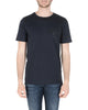 Blue Cotton T-Shirt Made in Italy - XL