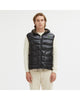 Reversible Hooded Vest with Zip Closure and Duck Feather Padding 2XL Men