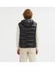 Reversible Hooded Vest with Zip Closure and Duck Feather Padding 2XL Men