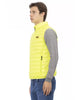 Sleeveless Down Jacket with Functional Pockets and Zipper Detailing M Men