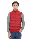 Sleeveless Down Jacket with Pockets and Metal Zip L Men