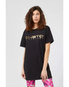 Oversized Front Print T-shirt M Women