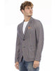 Classic Button Closure Jacket with Front Pockets 48 IT Men