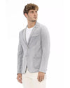 Button Closure Jacket with Front Pockets 50 IT Men