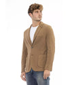 Classic Button Closure Jacket with Front Pockets 48 IT Men