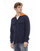 Hooded Waterproof Shirt with Button Closure and Front Pockets 48 IT Men