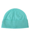 GIVENCHY Beanie Hat with Aquamarine Green Logo One Size Men