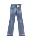 Logo Embroidered Slim Jeans with Fringed Bottom&quot;

or 

&quot;Fringed Slim Jeans with Logo Embroidery W27 US Women