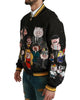 Dolce &amp; Gabbana Bomber Jacket with Multicolor Motive 50 IT Men