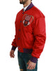 Dolce &amp; Gabbana Bomber Jacket with Multicolor Motive 50 IT Men