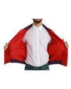 Dolce &amp; Gabbana Bomber Jacket with Multicolor Motive 50 IT Men