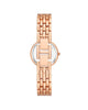 Rose Gold Fashion Watch with Quartz Movement One Size Women