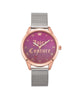 Rose Gold Analog Quartz Womens Fashion Watch One Size Women