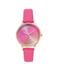 Rose Gold Analog Quartz Womens Fashion Watch One Size Women