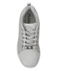 Gisella Sneakers - Silver Polyester Sneakers with Logo Details 36 EU Women